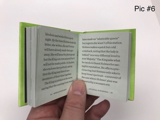 Miniature Casebound (Hardback) Books
