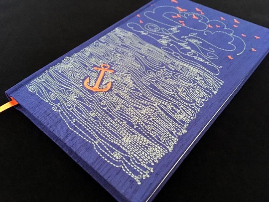 Embroidered Book Covers