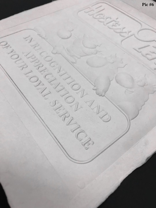 Wet Embossing