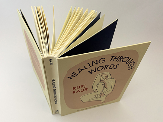 Hardcover book that bends to your needs