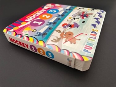 Board Book With Die Cut Panels